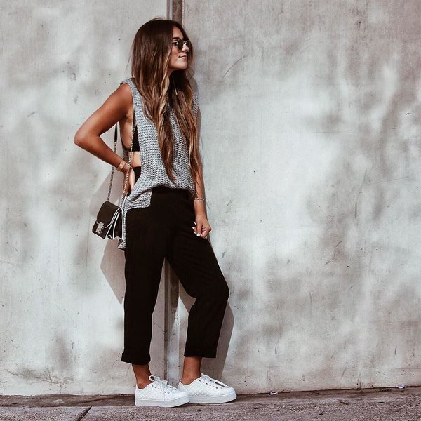 Looks Con Zapatillas Blancas Que Tienes Que Probar Viste La Calle