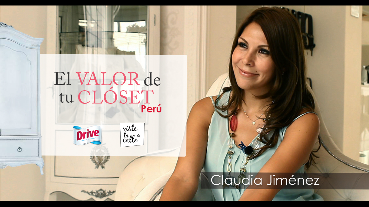 El Valor de Tu Clóset Perú: Claudia Jiménez