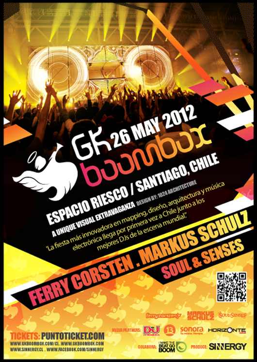 Concurso Express: Gana tu entrada para GK BoomBox en Espacio Riesco