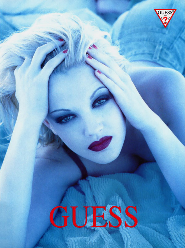 Flashback: Drew Barrymore para Guess?