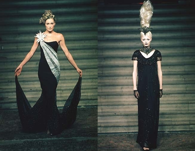 Flashback: Alexander McQueen para Givenchy, otoño invierno 1997-98