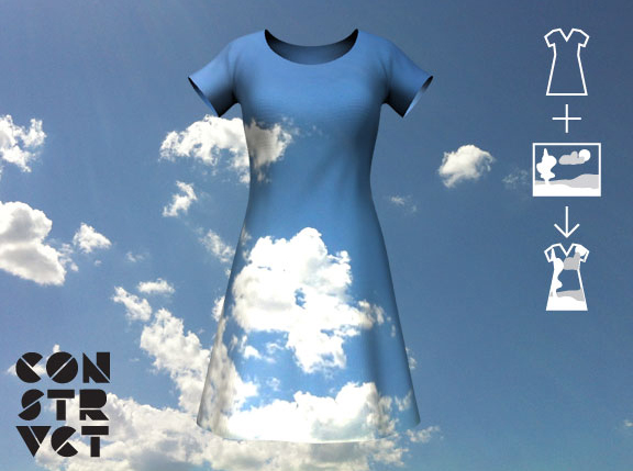 CONSTRVCT: vestidos con estampados digitales a tu medida