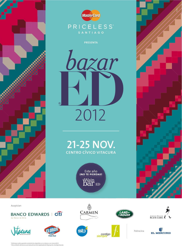 ¡Concurso Express: regalamos 8 entradas para Bazar ED 2012!