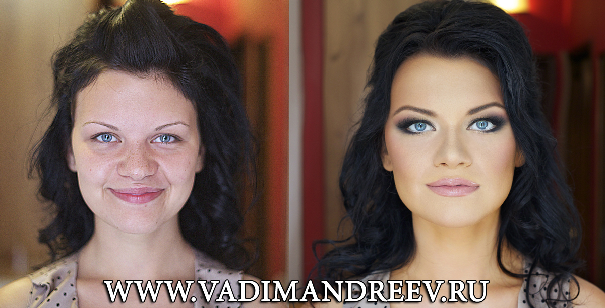 Las transformaciones del maquillador Vadim Andreev