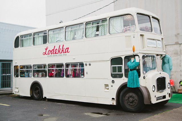 Lodekka, una tienda de ropa vintage en bus