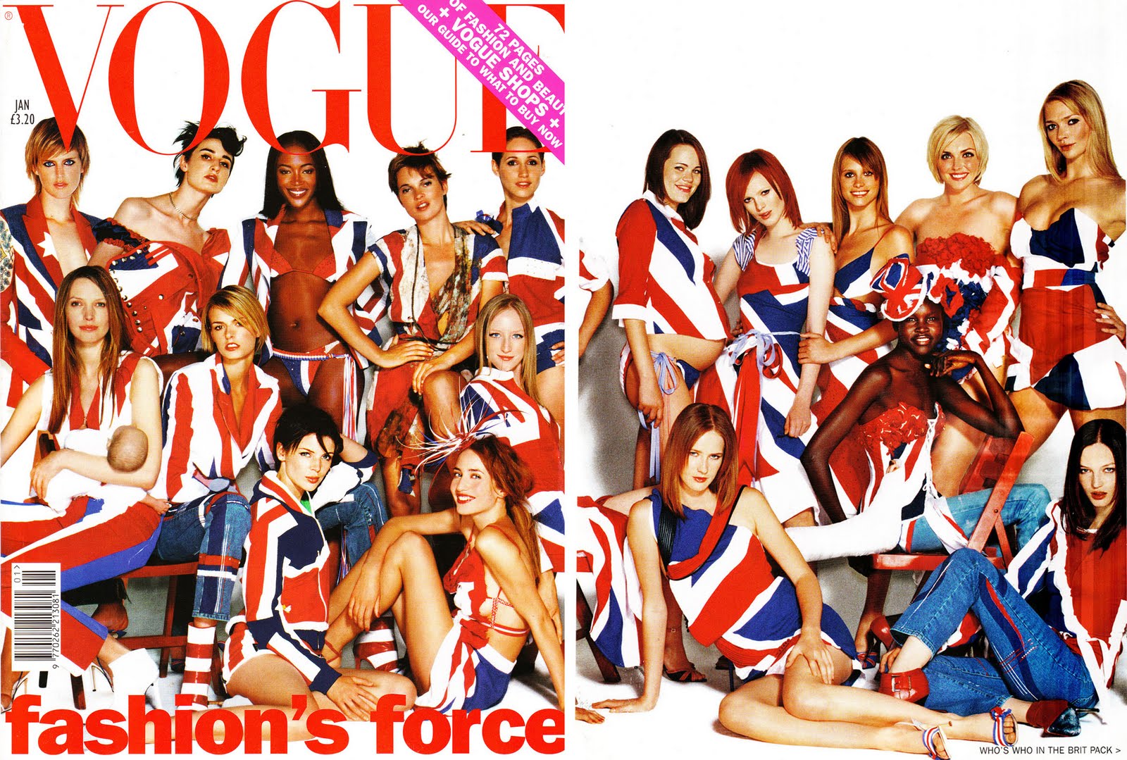 Las portadas grupales de Vogue