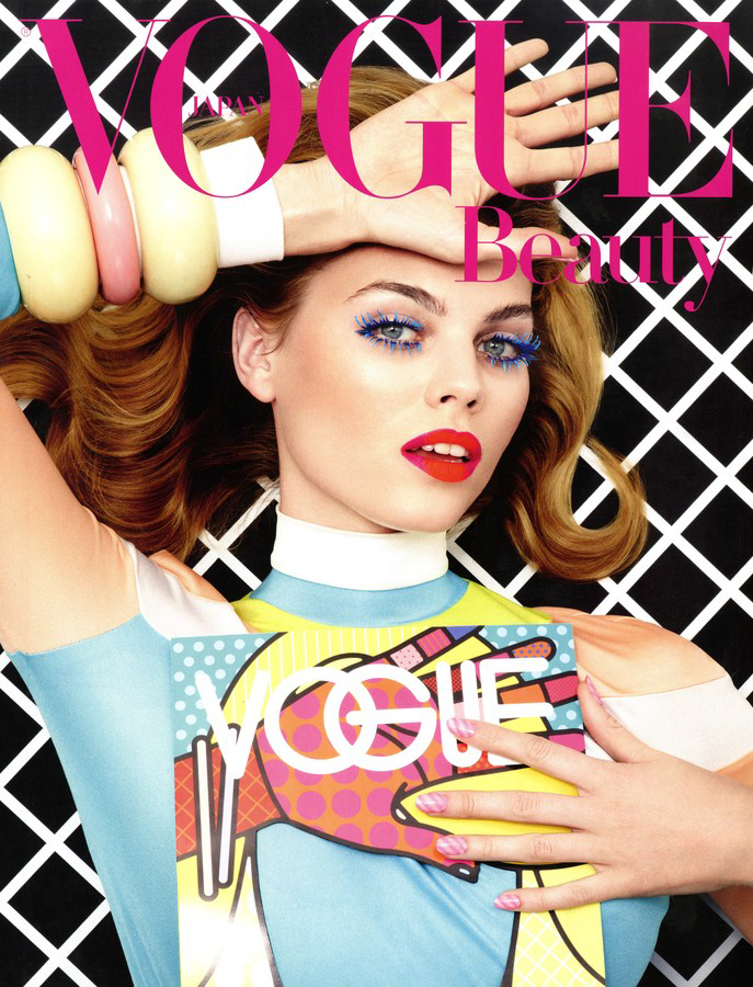 Maryna Linchuk por Lacey para Vogue Japón, marzo 2013