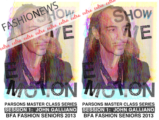 Fashion News: John Galliano impartirá sus conocimientos en la escuela de moda Parsons de Nueva York