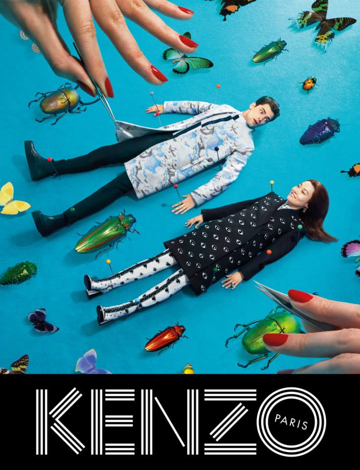 Kenzo + ToiletPaper = campaña surrealista