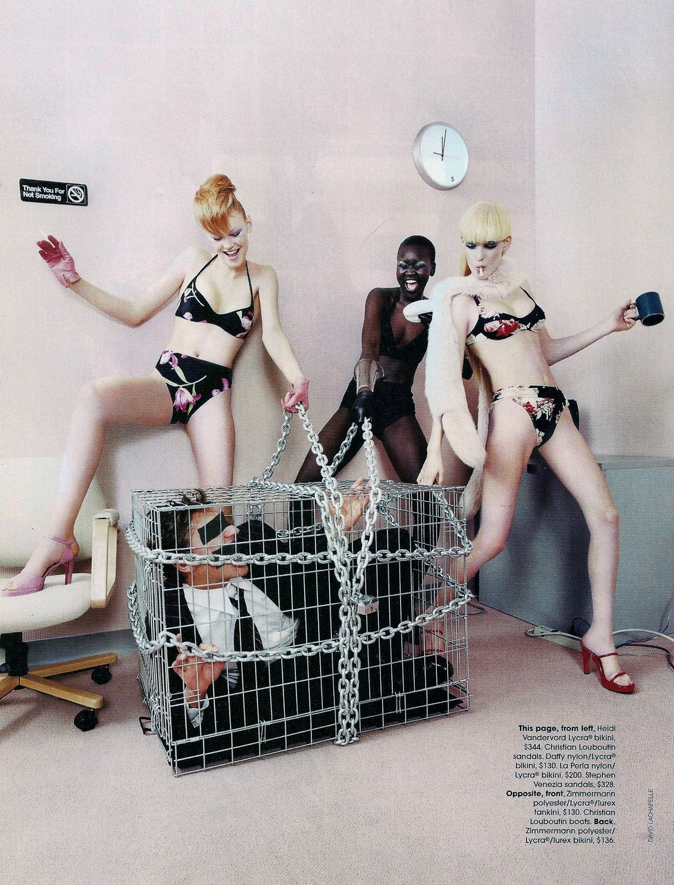Flashback: David LaChapelle para Vogue Australia, 1998