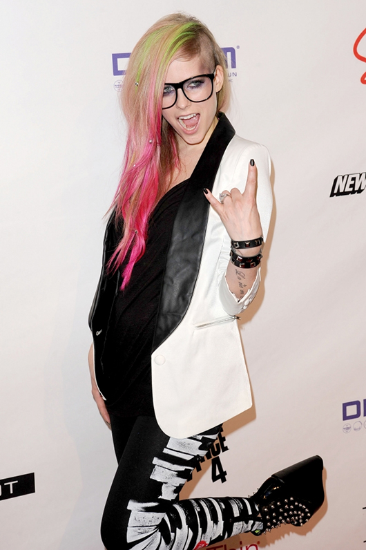 Avril Lavigne y su estilo eternamente rebelde