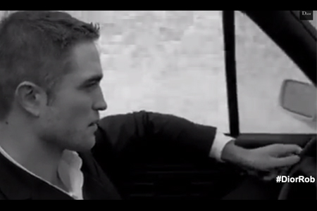 VLC ♥ Robert Pattinson para Dior Homme