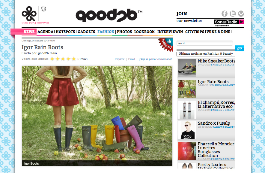 Good2b, el portal de moda creado por la española Ariana Díaz