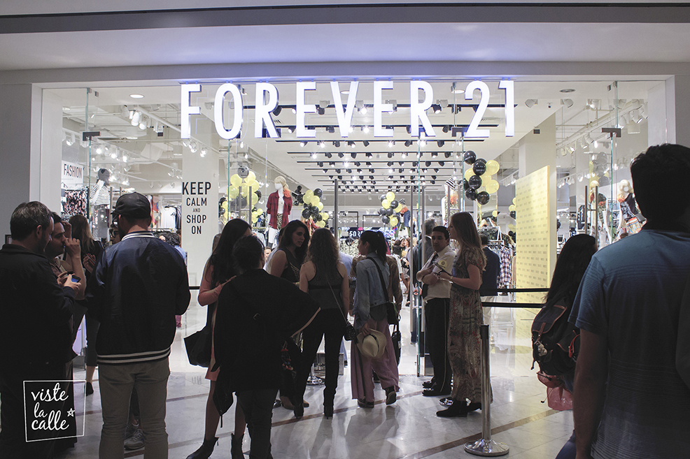 Forever 21 inaugura su primera tienda en Chile