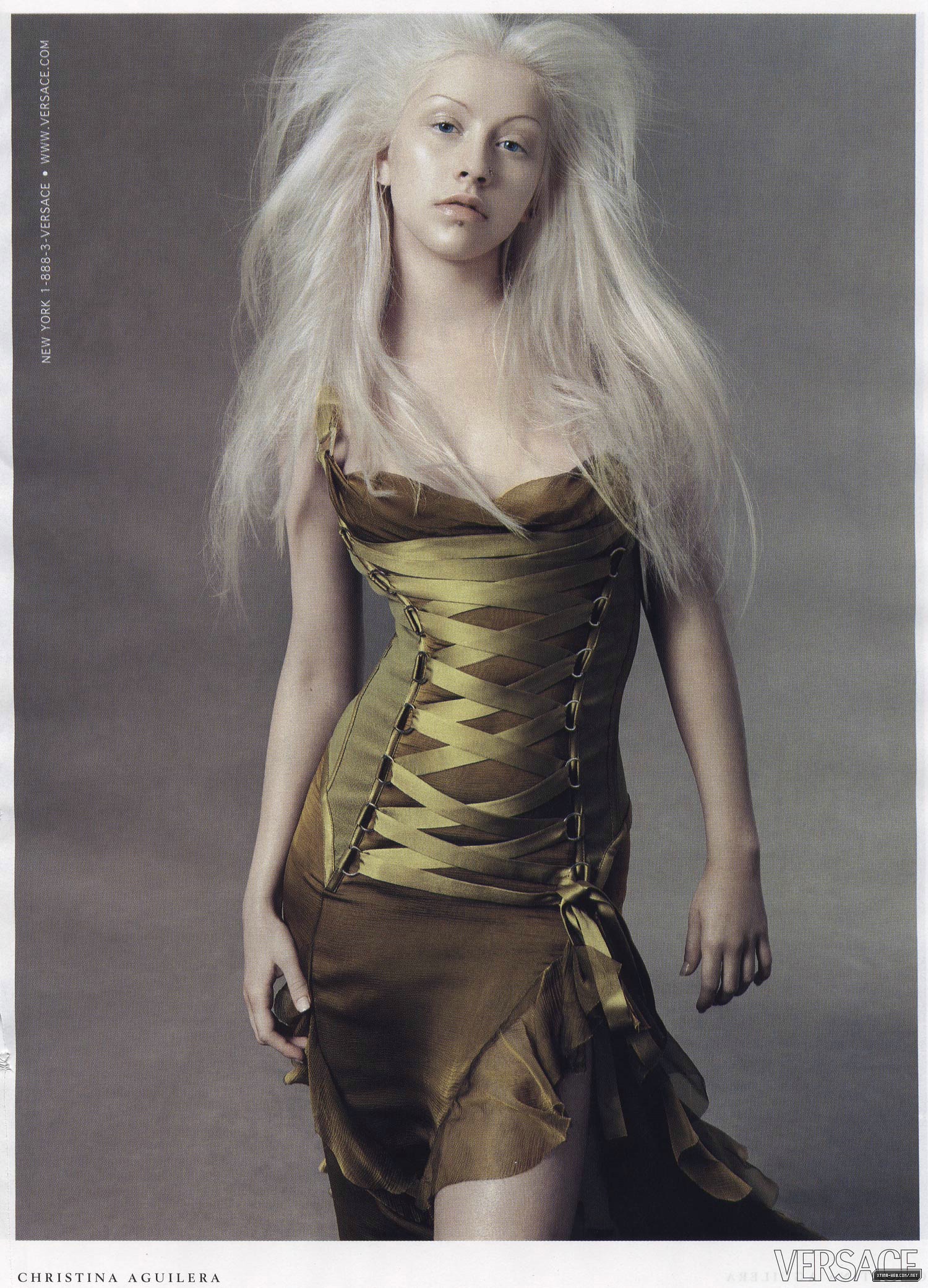 Flashback: Christina Aguilera para Versace, 2003