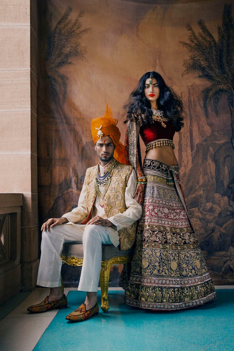 Una boda tradicional por Vogue India, 2013