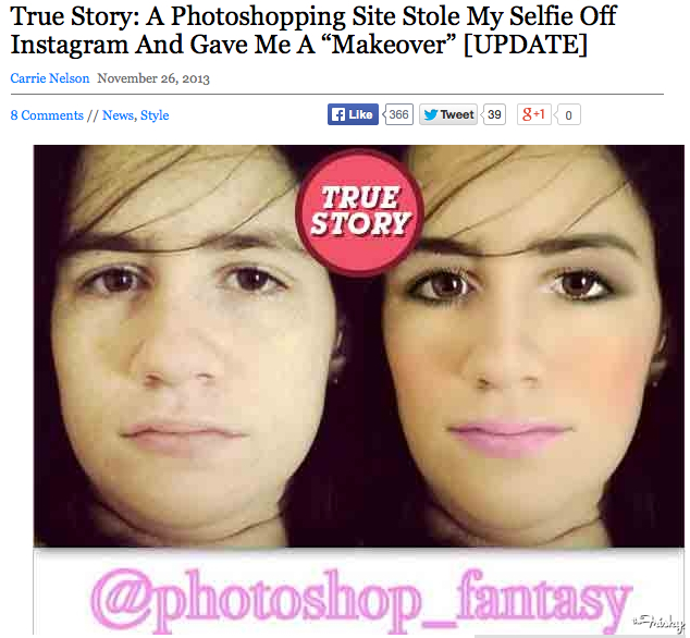@photoshop_fantasy, la cuenta de Instagram que transforma las selfies