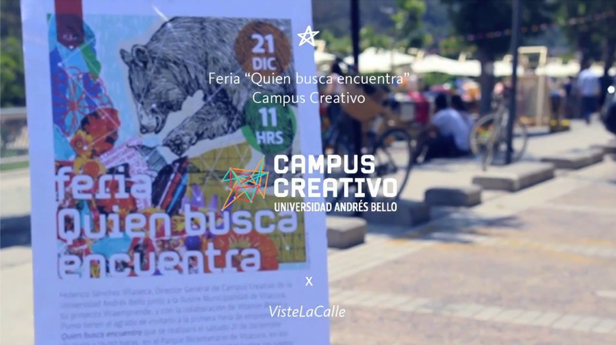 Feria “Quien busca encuentra” de Campus Creativo