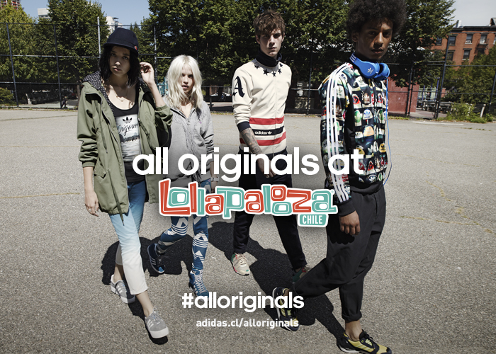 ¡Celebra tu estilo y gana entradas a Lollapalooza con adidas Originals!