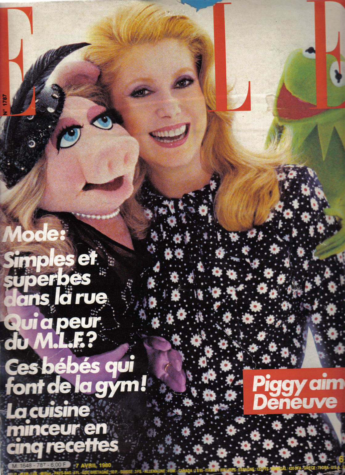 Flashback: Miss Piggy y sus portadas de revista