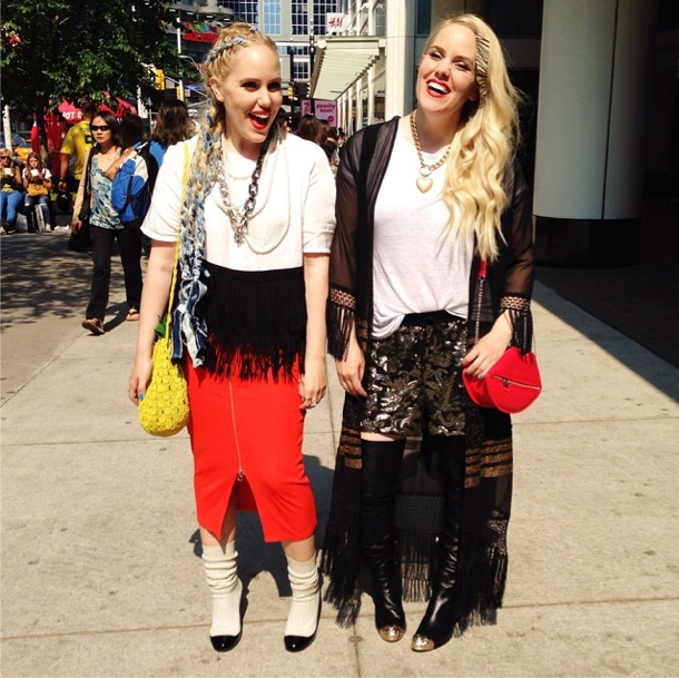 Las gemelas Beckerman, otro fenómeno de Instagram
