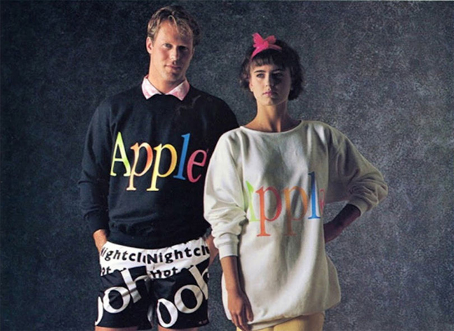 “The Apple Collection”, la poco exitosa línea de ropa que Apple lanzó en 1986