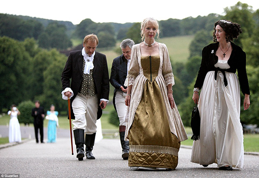 La recreación del baile de Orgullo y Prejuicio de Jane Austen en Inglaterra