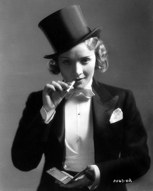 El estilo andrógino de Marlene Dietrich