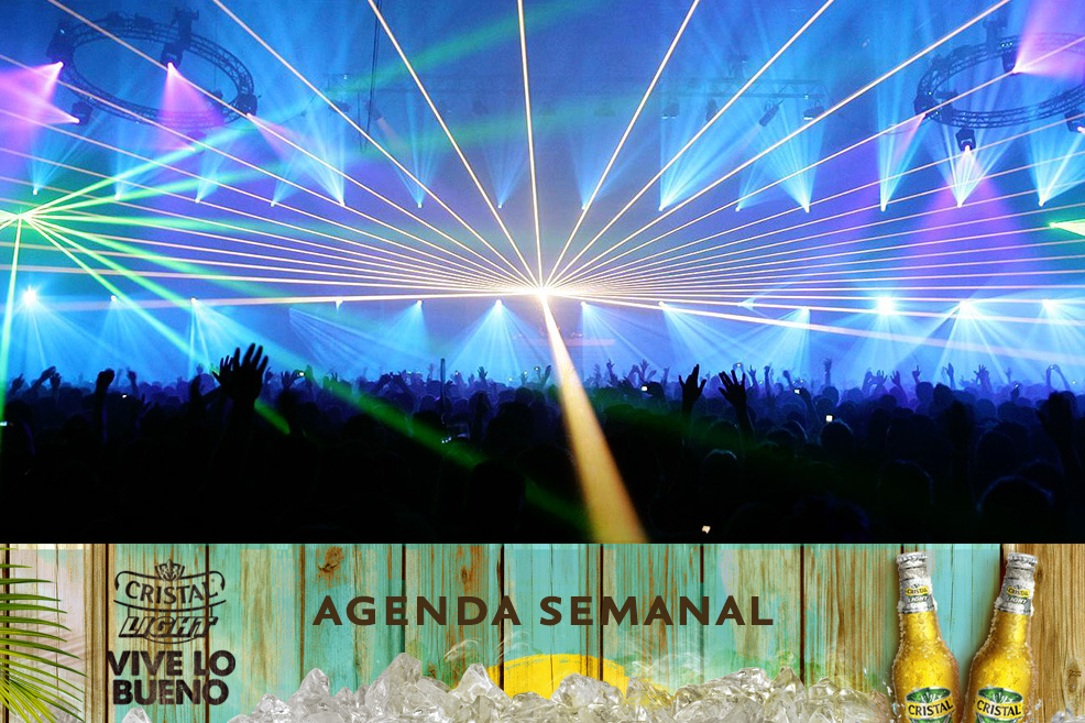 Agenda Cristal Light: Panoramas del 10 al 13 de julio + ¡concurso!