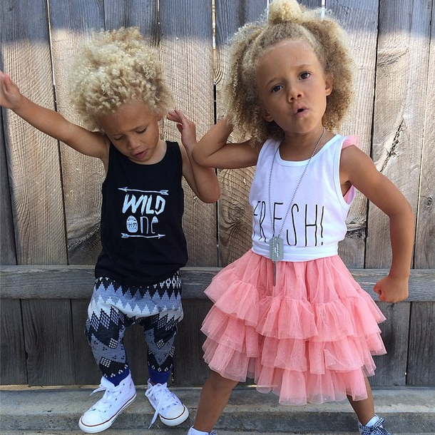 Stella & Blaise: los nuevos Mini Fashionistas favoritos de Instagram