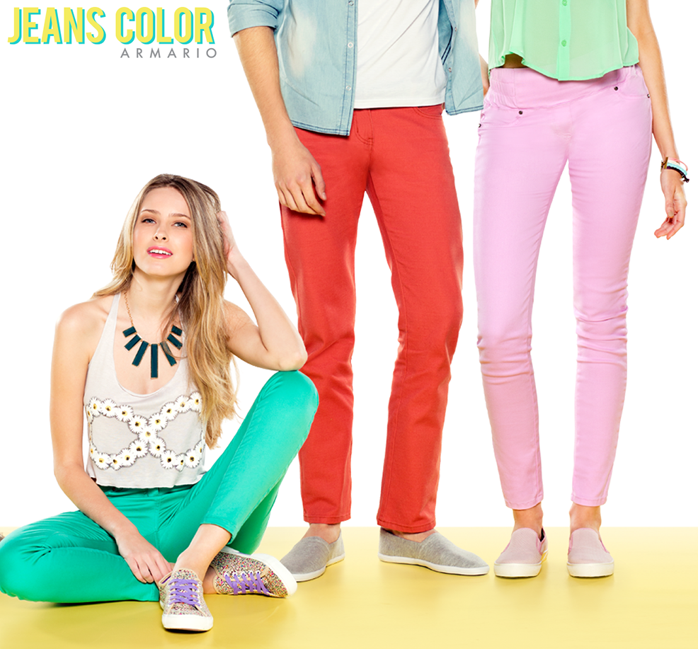 Jeans Color, la nueva colección primavera-verano de Armario La Polar