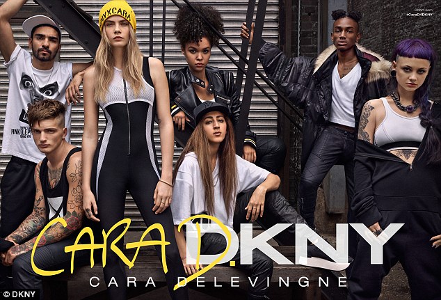 La colección de Cara Delevingne para DKNY