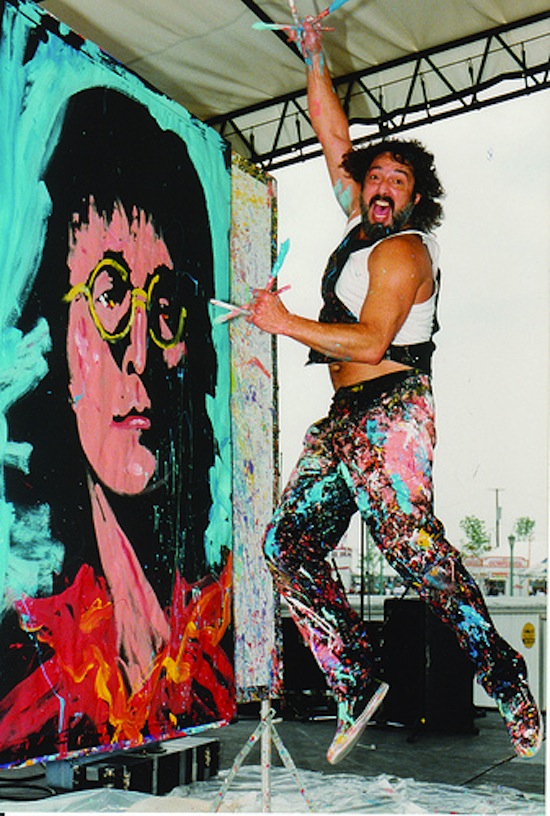 Denny Dent, el único pintor del rock and roll