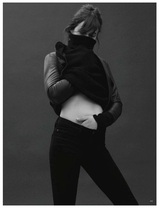 Un poco de mí: Charlotte Gainsbourg para Vogue Alemania, agosto 2014