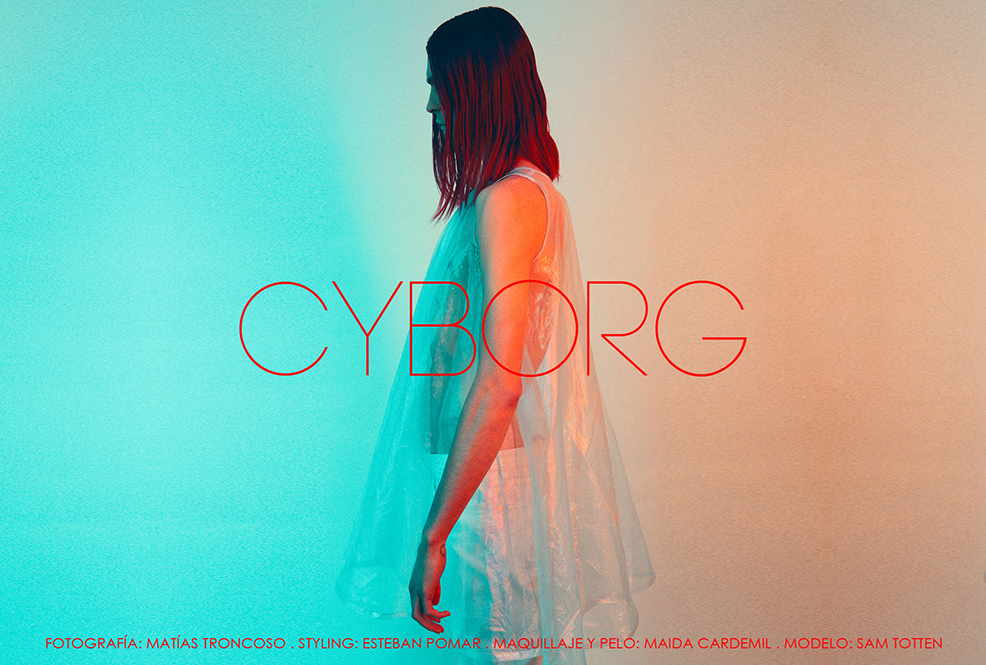 Editorial “Cyborg”: Moda, luz y contraste