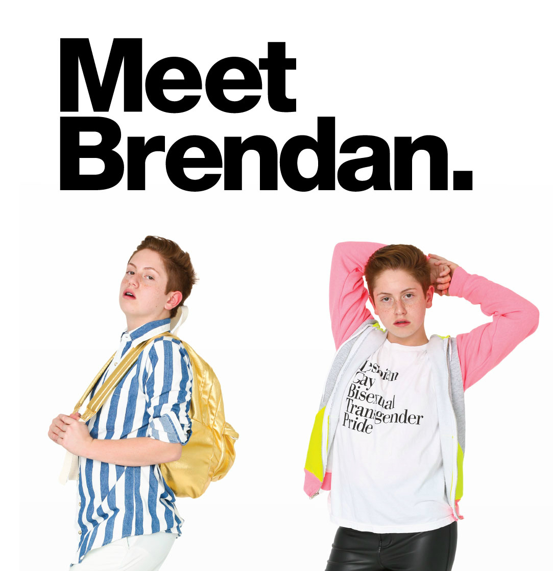 Brendan Jordan: El niño que robó cámaras con sus poses es ahora modelo de American Apparel