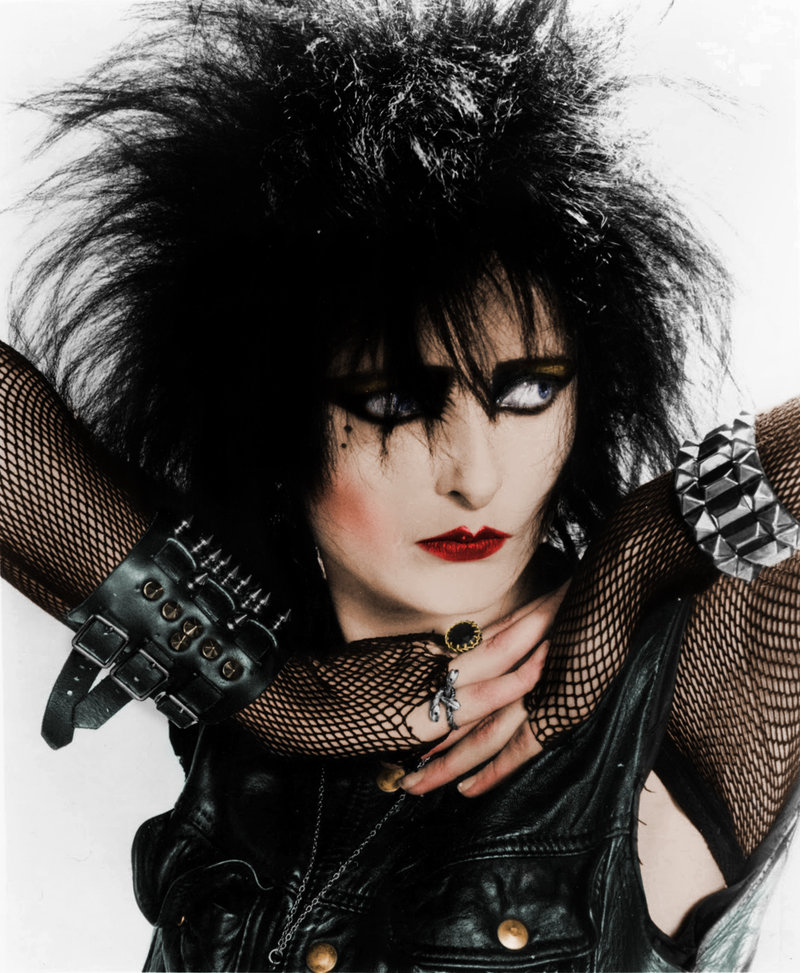 El inconfundible estilo gótico de Siouxsie Sioux