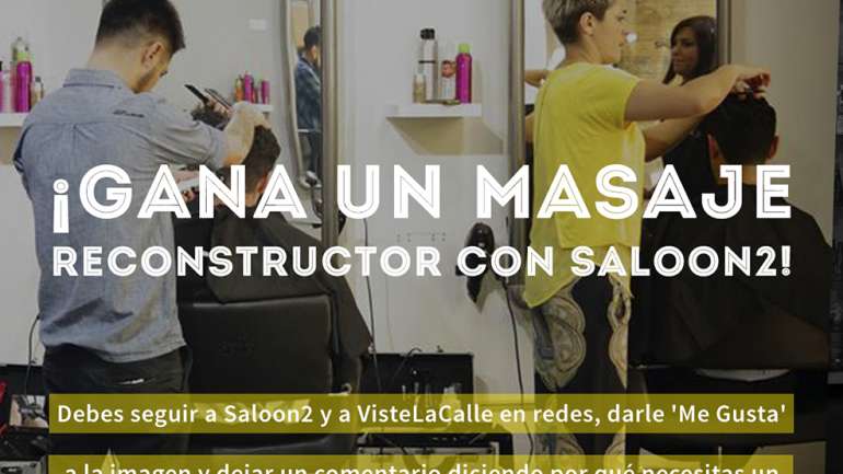 Concurso VisteLaCiudad: ¡Gana un masaje reconstructor con Saloon2!