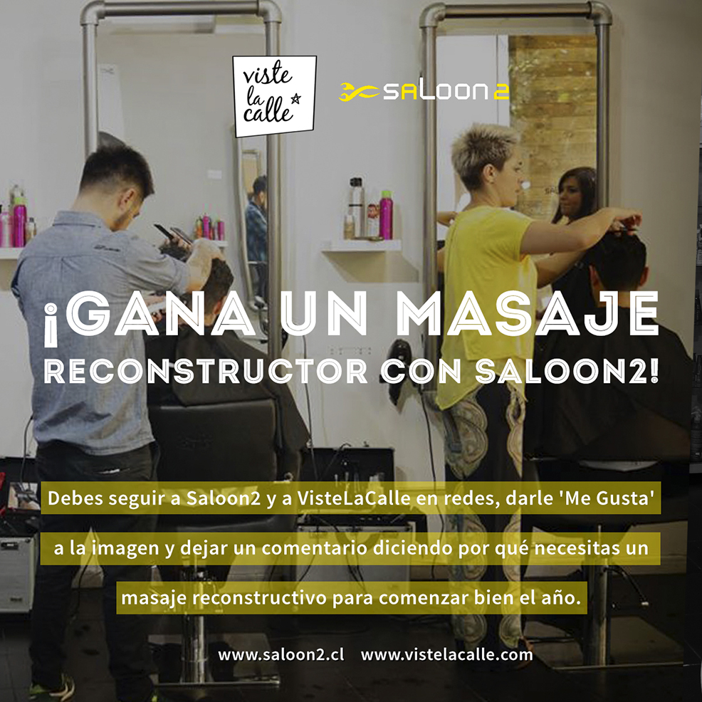 Concurso VisteLaCiudad: ¡Gana un masaje reconstructor con Saloon2!