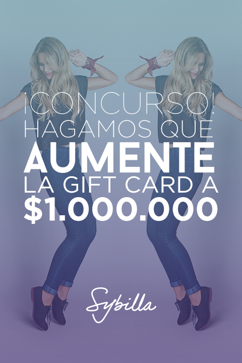 Concurso: Gana una giftcard de hasta $1.000.000 con el Instagram de Sybilla Chile