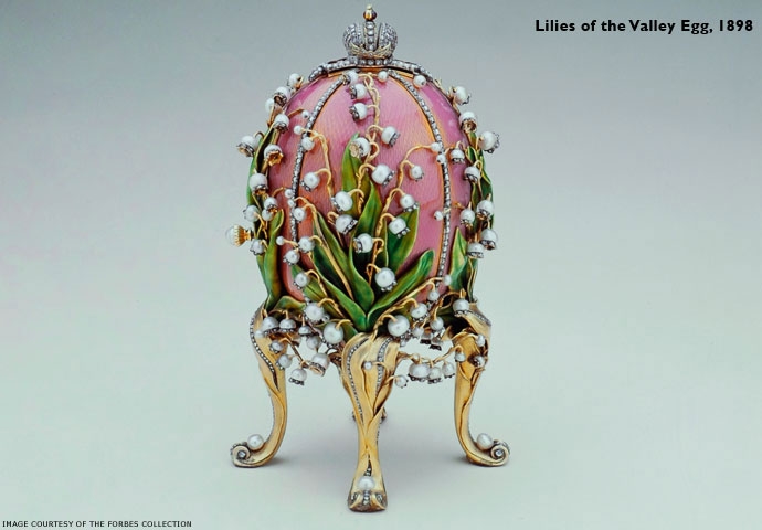Huevitos de joyería: La historia tras los huevos imperiales Fabergé