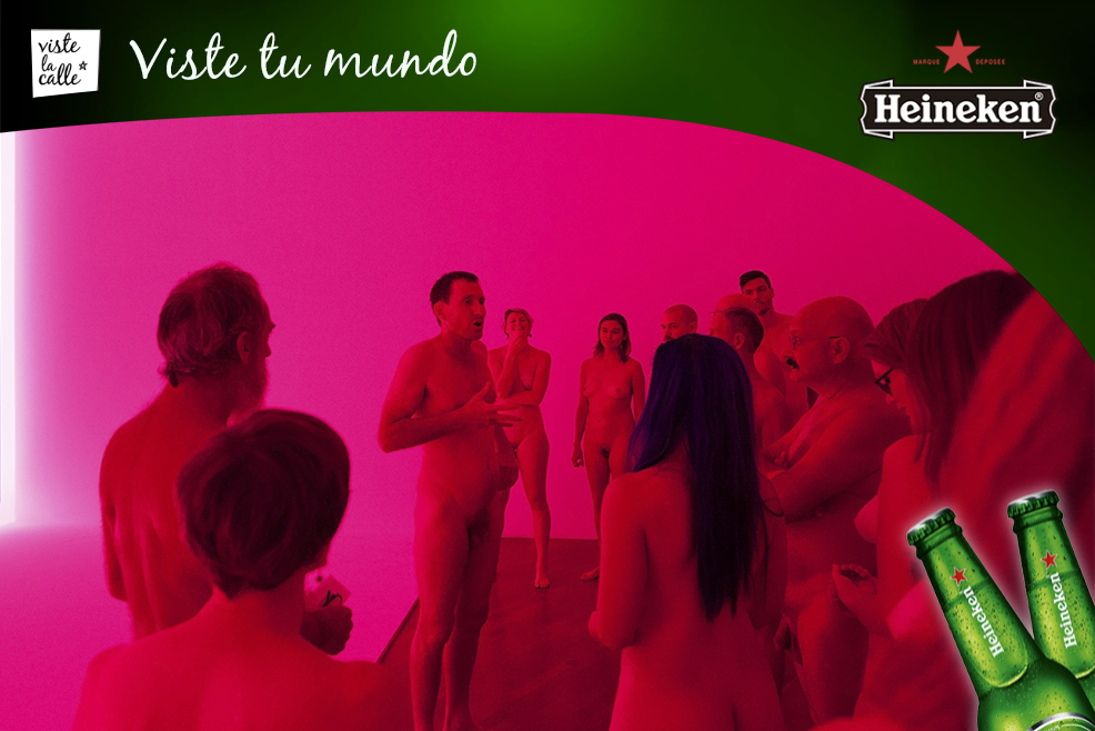La luminosa retrospectiva con asistentes desnudos, del artista James Turrell #HeinekenLife