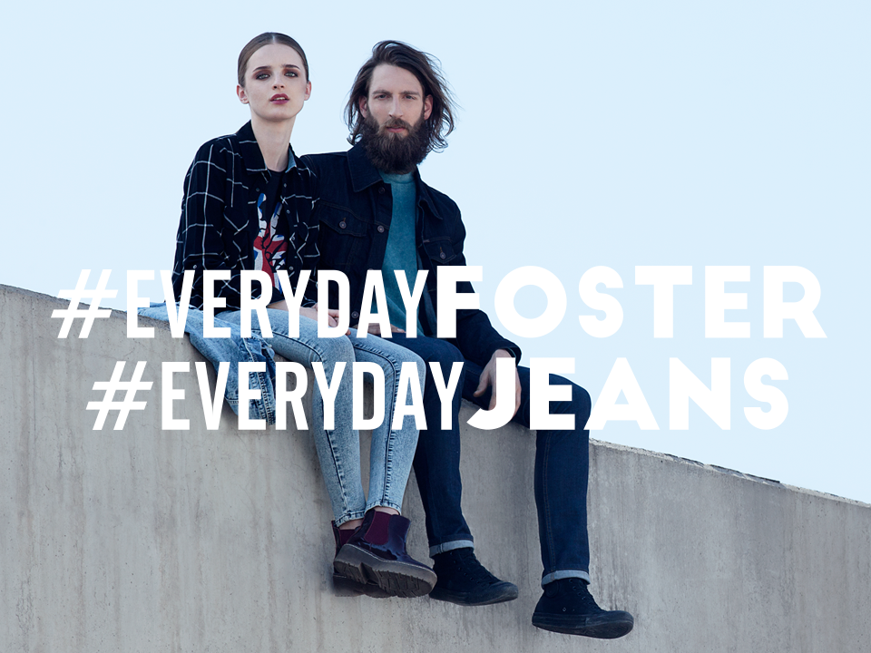 #EverydayFOSTER: ¡Gana un año de jeans Foster!