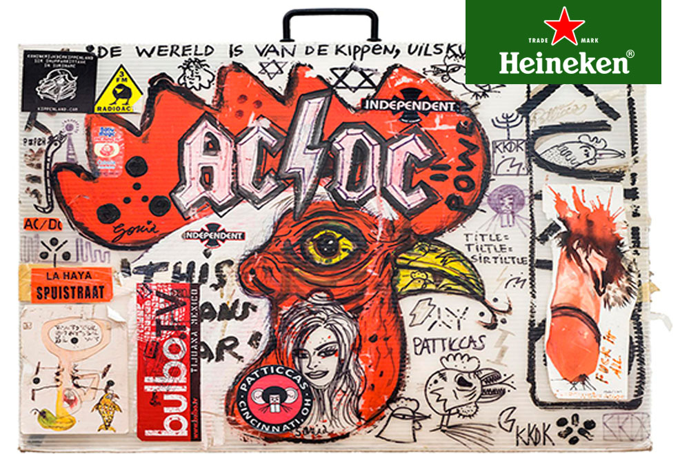 La obra rockera de Abdul Vas en el MAC de Quinta Normal #HeinekenLife