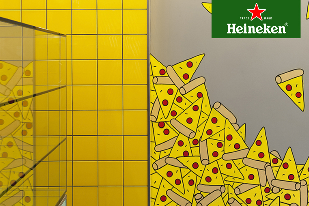 Voodoo Ray’s Pizza, el colorido local londinense en #HeinekenLife