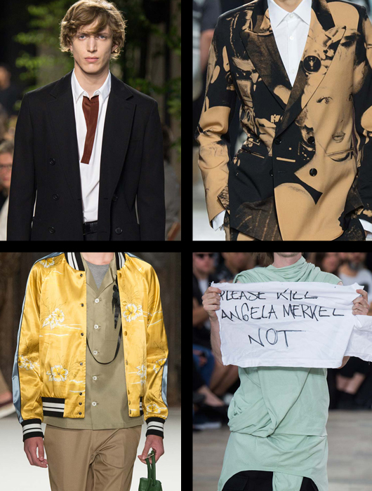 Lo que dejaron las pasarelas del Paris Men’s Fashion Week SS 2016