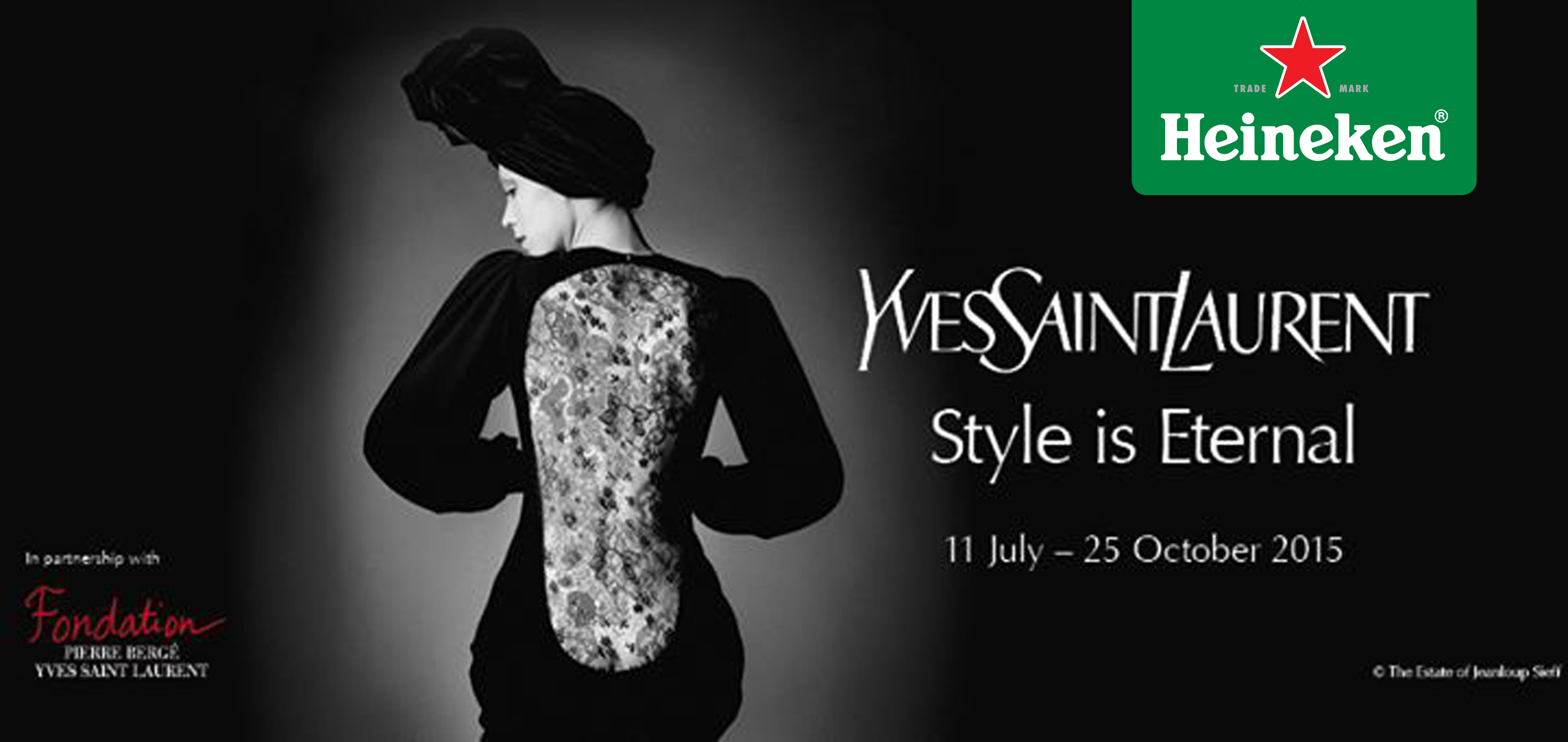 “YSL: Style is eternal”, la exhibición del diseñador en Gran Bretaña #HeinekenLife