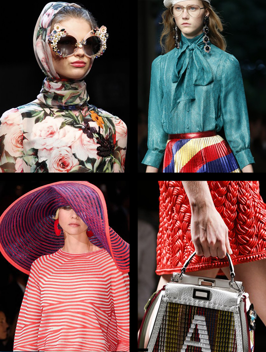 El color y la elegancia en las pasarelas de Milán Fashion Week SS 2016