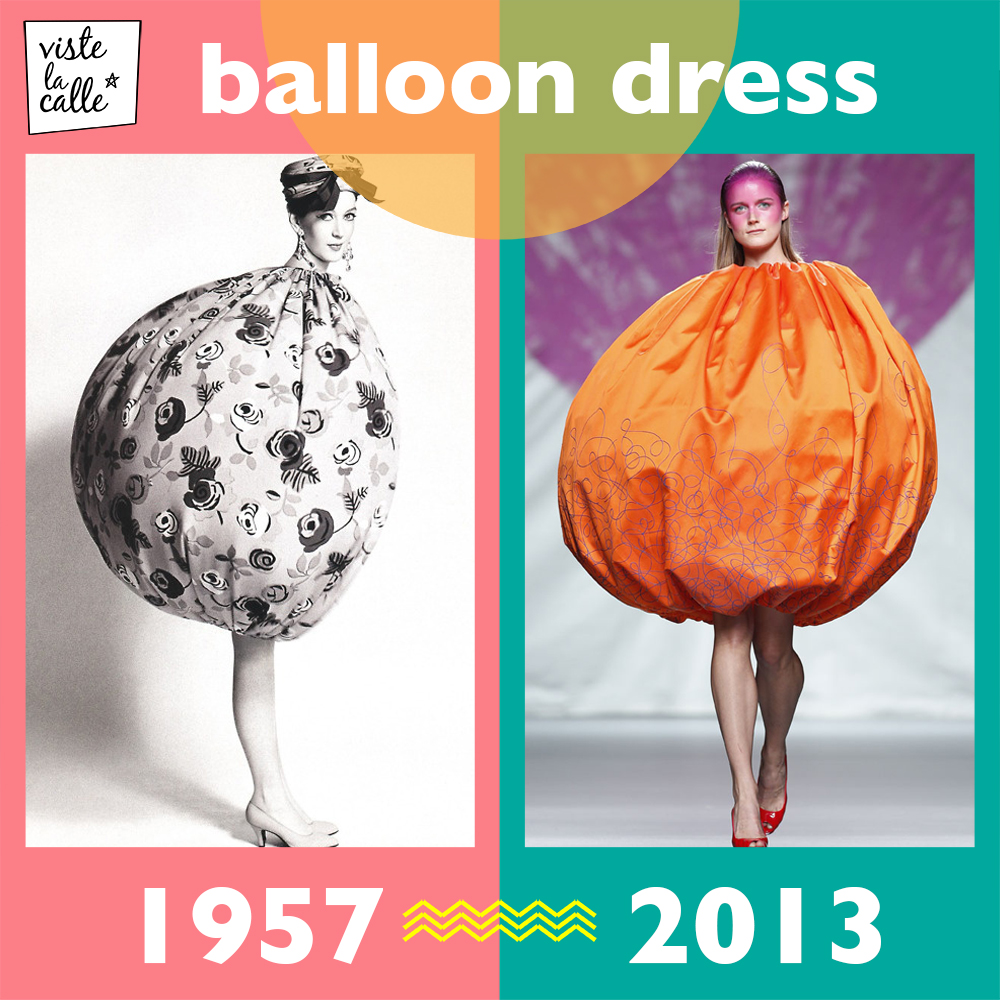 It’s not the same but It’s the same: Balloon dress