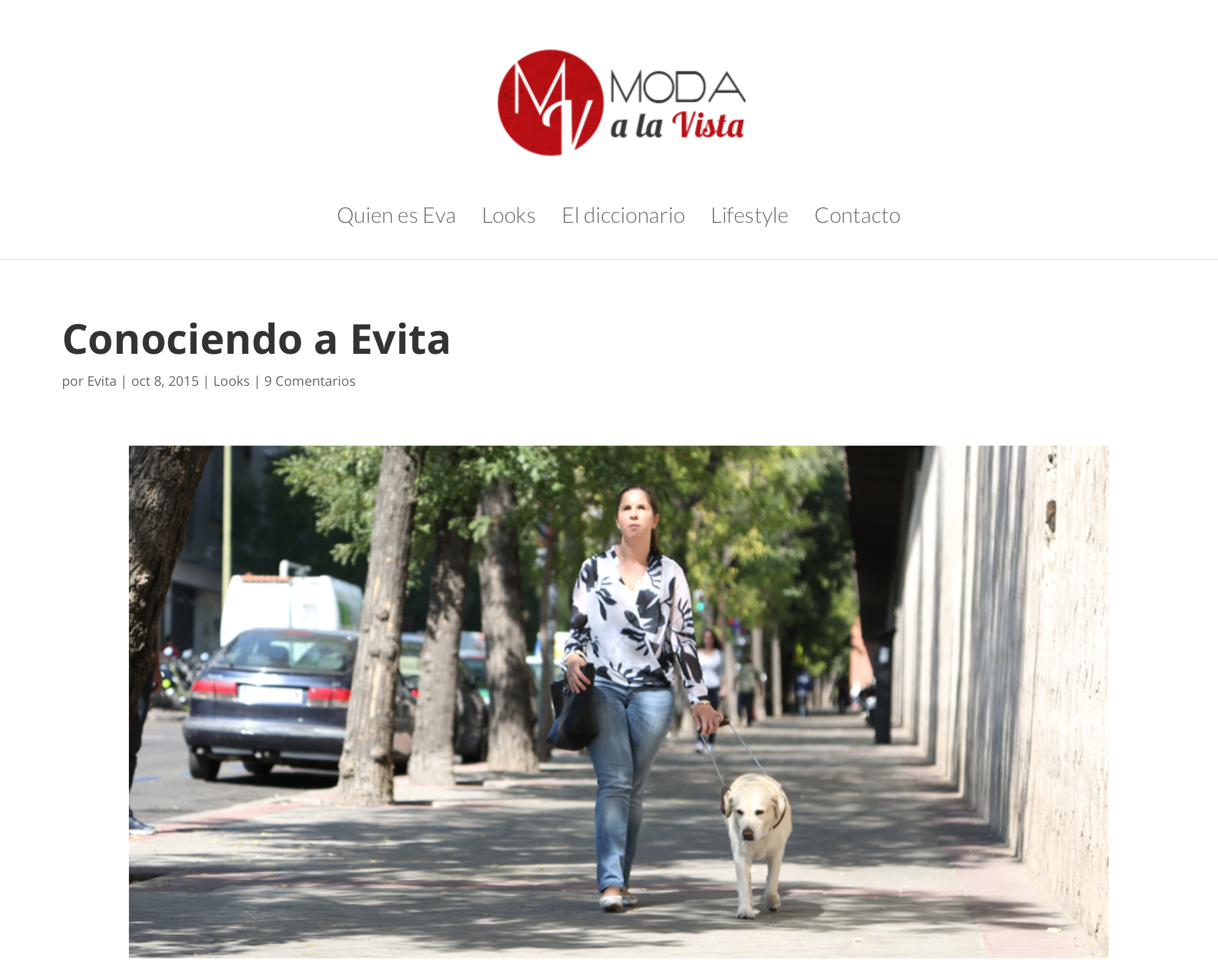 Moda A La Vista, el primer sitio de moda dedicado a personas con ceguera